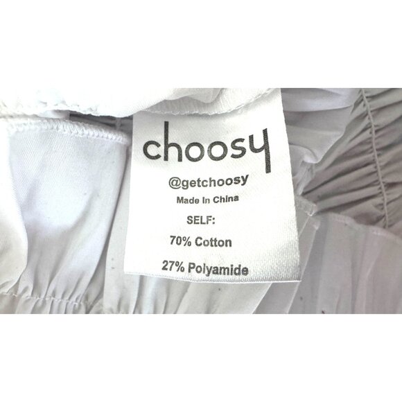 2/$30 NWT Choosy XS Charlotte White Top Cottagecore - Picture 8 of 14